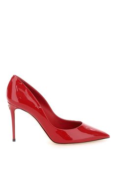 80317 DOLCE & GABBANA  PATENT LEATHER PUMPS Latest Fashion Design, Prada Designer, Patent Leather Heels, Patent Leather Pumps, Dolce E Gabbana, Roberto Cavalli, Dolce & Gabbana, Women's Pumps, Victoria Beckham