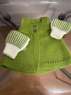 Hand knitted Baby Dress with Mittens The products are made to order and will take about a week or 2 to create. Knitted Baby Dress, Knit Baby Dress, Knitted Baby, Baby Dress, Baby Knitting, Dress Making, Halloween Shopping