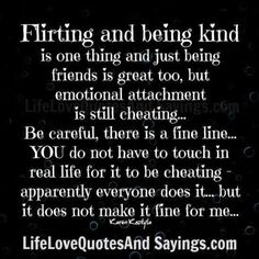 a black and white photo with the words,'flirting and being kind is one thing