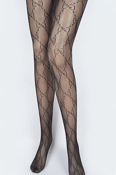 "Get the designer look without the designer price with our GG inspired stockings. Made with high-quality materials, these stockings are perfect for adding a touch of luxury to any outfit. Elevate your style game with our designer-inspired stockings." ONE SIZE Elegant Black Fishnet Legwear, Elegant Black Fishnet Stockings, California State, Cosplay Outfits, Final Sale, Stockings, Design Inspiration, California, High Quality