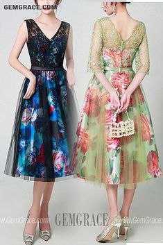 10% off now|Free shipping world-wide. Retro Midi Floral Prints Party Dress For Wedding Guests at GemGrace. Click to learn our pro custom-made service for wedding dress, formal dress. View #BridalPartyDresses for more ideas. Fitted Floral Print Midi Dress For Prom, Knee-length Floral Dress For Evening, A-line Dress With Floral Print For Banquet, Spring Garden Party A-line Tea Length Dress, Spring A-line Tea Length Dress For Cocktail, Spring Banquet Floral Print Dresses, Floral Print A-line Midi Dress For Wedding Guest, Fitted A-line Floral Dress For Wedding, Green Floral Print Prom Dress