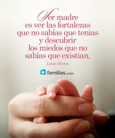 a person holding their hands together in front of a white background with the words familias written on it