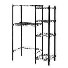 PRICES MAY VARY. The Mini Shelf Supreme with Supreme Shelving - 4 Shelf Add On (Space Saver) - Black from DormCo is the perfect storage solution for your college dorm room, apartment, office space, or home. With two adjustable shelves to fit over your compact mini fridge, and a 4 shelf Add On for additional compact storage, you can keep all of your kitchen essentials in one organized place. Dorm Food Storage, Single Dorm Room, Dorm Food, Mini Shelf, College Apartment Organization, Wire Shelving Units, Mud Room Storage, Kitchen Pantry Storage, Kitchen Organization Pantry