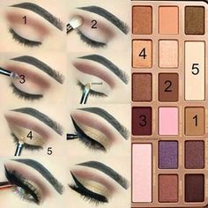 Beautiful pictorial by Ashley Haw. Chocolate Bar Palette Looks, Makeup Eyeshadow Tutorial, Eyes Picture, Bars Ideas, Chocolate Palette, Chocolate Bar Palette, Tutorial Eyeshadow, Eyeshadow Tips, Face Charts