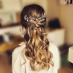 Bohemian Bridal Hair, Bohemian Wedding Hair, Wedding Hair Vine, Wedding Hair Jewelry, Crystal Hair Vine, Bridal Hair Headpiece, Vine Wedding, Boho Wedding Hair, Hair Things