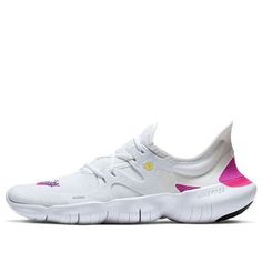 (WMNS) Nike Free RN 5.0 JDI 'Laser Fuchsia' CI1289-100 (SNKR/Cozy/Light/Low Top/Women's) Nike Free Runs, Free Running, Stylish Sneakers, Nike Free, Low Top, Perfect Pair, Nike Women, The 100, Womens Tops