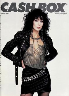 Cher 80s, 80s Rock Fashion, Cher Looks, Rockstar Costume, Rocker Costume, Cher Outfits, Look 80s, Cher Photos, Song Challenge