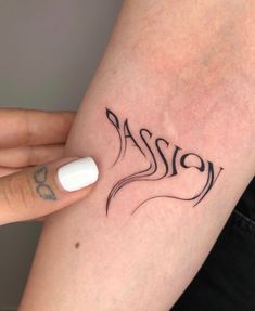 Ethereal Word Tattoo, Liquid Letters, Energy Tattoo, 22 Tattoo, Cursive Tattoos, Type Tattoo, Writing Tattoos, Tattoo Font