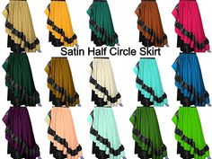 Belly Dance Wear Steampunk skirt Waterfall Half Circle skirt Pleated skirt S57-1 Skirt Names, Royal Skirt, Half Circle Skirt, Belly Dance Skirt, Steampunk Skirt, Frill Skirt, Reversible Skirt, Under The Skirt, Skirt Pleated