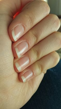 long nails. Cute Toe Nails, Minimalist Nails, French Nails