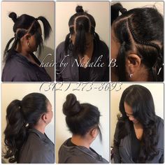 Grown Hairstyles, Sew In Braids, Take Care Of Your Hair, Washing Your Hair, Weave Ponytail Hairstyles, Flexi Rods, Sew In Hairstyles, Be More Confident, Weave Styles