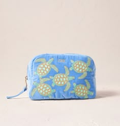 color_caribbeanblue Elizabeth Scarlett, Turtle Conservation, Hot Water Bottles, Illustrated Gift, Note Image, Caribbean Blue, Beauty Bags, Baby Turtles, Eye Masks