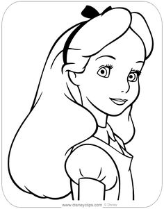 the princess from disney's princess aurora coloring page with her hair in ponytails