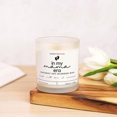 This beautifully crafted candle is a celebration of the powerful journey of becoming a mom, capturing the essence of love, strength, and resilience that defines this special chapter in life. Infused with comforting notes of warm cedar and balsam, this candle creates a calming atmosphere that invites relaxation and self-care. Light it during quiet moments of reflection, after a long day, or while indulging in a well-deserved pampering session. Perfect as a gift for new moms or as a treat for your Candle Baby Shower, Mom Candle, Calming Atmosphere, Expecting Parents, New Mom Gift, Gifts For New Parents, Quiet Moments, Paraffin Wax, New Mom