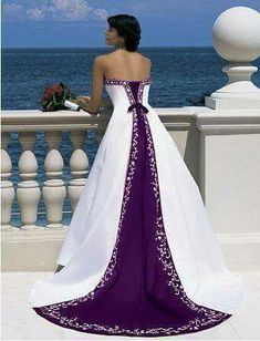 an image of a woman in a wedding dress on the web page for her website