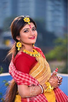 Single Girl Wedding Shoot, Bengali Wedding Photoshoot