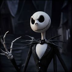 the animated character jack skellingy from the nightmare