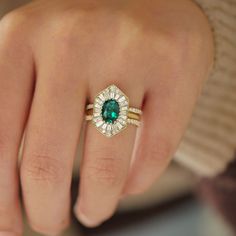 Kinder Centers, Antique Stone, Diamond Mosaic, One Ring, Emerald Diamond, Round Brilliant Cut Diamond, Brilliant Cut Diamond, Sapphire Ring, Ring Designs