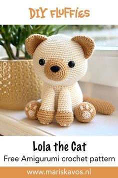 Crochet your own charming cat plush toy with this detailed Amigurumi pattern! Perfect for crochet enthusiasts, this guide helps you craft the purr-fect feline companion. Visit DIY Fluffies to get the premium pattern and start your next crochet adventure today!