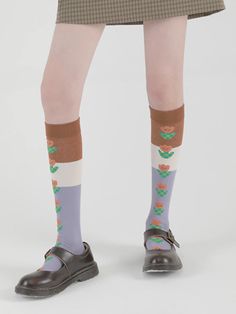 Embrace sweetness with our Knee-High Socks. Adorned with charming floral patterns, these socks add a touch of romance to any outfit. Crafted from soft and stretchy material, they provide comfort and style all day long. Whether paired with skirts, dresses, or shorts, these knee-high socks are the perfect accessory to elevate your look. Step into elegance and charm with our Sweet Floral Print Knee-High Socks! You’ll love the comfort, floral colors & happiness that these socks bring... plus, they d Cute Knee-high Socks For Spring, Cute Knee-high Spring Socks, Casual Floral Print Socks For Spring, Cute Knee-high Spring Stockings, Pink Knee-high Socks For Spring, Spring Casual Mid-calf Stockings, Casual Mid-calf Stockings For Spring, Trendy Knee-high Spring Socks, Boho Colors