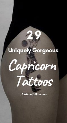 29 unique zodiac tattoos for Capricorn - OurMindfullife.com//zodiac signs/ Leo sign/Leo woman/Leo art/ zodiac tattoo/horoscope tattoo/constellation tattoo/minimalist tattoo ideas/ astrology/Leo symbol/Leo girl/Leo female/Leo aesthetics/ tattoo for woman/meaningful tattoo/unique tattoo/small tattoo/tiny tattoo/tattoo design/cute tattoo/unique tattoo/ star tattoo/universe tattoo/ Feminine Capricorn Tattoo, Capricorn Tattoo Unique, Female Leo, Aesthetics Tattoo, Tattoo Horoscope, Horoscope Tattoo, Tattoo Universe