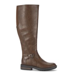 Soak in all the Fall season has to offer in the Baretraps Autumn riding boot. This tall shaft boot is constructed of premium synthetic materials and features a zippered closure, a chunky block heel with treaded sole and a fashionable buckle closure. Mushroom Autumn, Wide Calf Riding Boots, Toe Loop Sandals, Brown Riding Boots, Cold Weather Boots, Black Knee High Boots, Black Boots Tall, Tall Leather Boots, Riding Boot