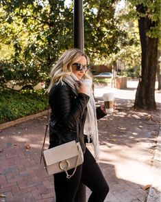 Click the pin to shop this Fall outfit! amandaseibert_ | LIKEtoKNOW.it Knit Blanket Scarf, Knit Blanket, Athleisure Outfits, Sporty Outfits, Blanket Scarf