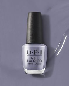 This dusty gray nail polish has captured our hearts.From Little Tokyo to the Arts District, this contemporary shade embodies grit and glamour.Nail Lacquer is OPI's original nail polish formula.Use your nail polish shade with OPI base coat and top coat for extended wear.Made in the USA. Best Gray Nail Polish Colors, Opi Dtla, Gray Nail Polish, Gray Nail, Grey Nail Polish, Nail Base Coat, Nail Polish Gift, Nail Polish Removers, Gel Lamp