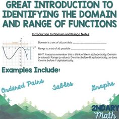 an instruction book on how to use the graphing function for identifying and using functions