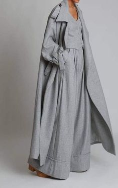 Coat And Dress, Mode Abaya, Coat Outfit, Mode Boho, Moda Vintage, Abayas Fashion, Abaya Fashion, Mode Inspo, Mode Inspiration