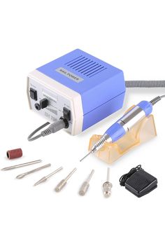 Dr.nail Nail Drill Professional 30000RPM High Speed Electric Nail Machine for Acrylic Nail Drills Nail Art Manicure Polisher Grinder Polishing Cuticle Machine Gel Nails Polisher Nail File Acrylic Na, Nail Machine, Acrylic Nail Drill, Nail Art Salon, Nail Nail, Womens Nails