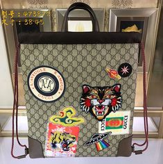 SC - GCI Bags - 2173 A+ Excellent Quality; Contact us if you've any questions in your mind. Gucci Bags, Gucci Men, Drawstring Bag, Gucci Bag, Contact Us, Clutch Bag, Paper Bag, Backpacks, Things To Come