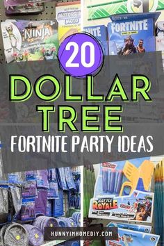 the top ten dollar tree fortie party ideas