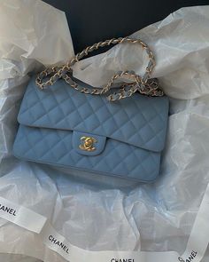 Blue Chanel, Expensive Bag, Girly Bags