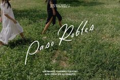 Paso Robles handwritten font by Jen Wagner Co. Jen Wagner, Human Touch, Font Inspiration, Brand Fonts, Handwritten Fonts, Handwritten Font, Custom Fonts