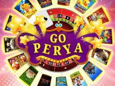 the logo for go perua, an online casino game with lots of games on it