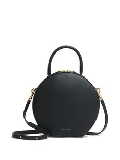 black calf leather logo print to the front single top handle adjustable detachable shoulder strap all-around zip fastening main compartment Shoulder Strap Bag, Chanel 2, Iconic Bags, Mansur Gavriel, Leather Logo, Ballet Flat Shoes, Black Cross Body Bag, Classic Leather, Italian Leather