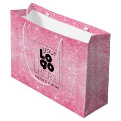 a pink shopping bag with the words you're 50 cents printed on it