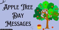 Apple Tree Day Apple Quotes Inspirational, Apple Sayings, Apple Quotes, Apple Classroom, Tree Day, Messages Quotes, Teacher Apple, Captions For Instagram