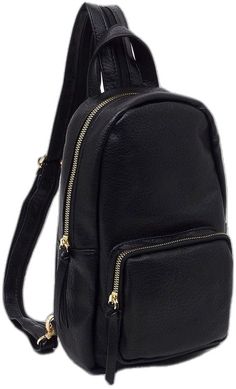 Chic Leather Crossbody Backpack For School, Modern School Chest Bag With Zipper Closure, Trendy Leather Crossbody Backpack With Zipper, Trendy Leather Crossbody Backpack With Zipper Closure, Leather Crossbody Backpack With Adjustable Strap For School, Leather School Crossbody Backpack, School Leather Crossbody Backpack With Zipper, Leather Chest Bag With Adjustable Strap For School, Soft Leather Crossbody Backpack For School