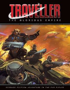 the cover to troveler, the glorious empire