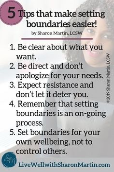 Sharon Martin, Boundaries Quotes, Personal Boundaries, Setting Healthy Boundaries, Healthy Boundaries, Setting Boundaries, New Energy, Self Improvement Tips