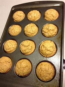 muffins in a baking pan ready to go into the oven