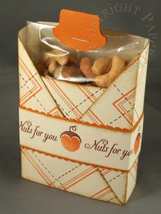 there is a box with nuts in it