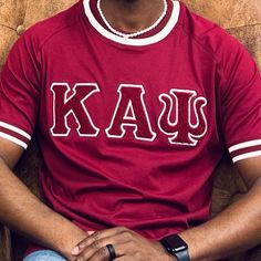 Show off your love for Kappa Alpha Psi fraternity with this stylish and eye-catching red T-shirt from the world brand of Nupe Kave. Perfect for any occasion, this shirt is made from high-quality materials and is designed to be comfortable and durable. Whether you're attending a social event or relaxing at home, this shirt is sure to turn heads. Featuring the iconic Kappa Alpha Psi logo, this shirt is a must-have for any member of the fraternity. The bold crimson color is sure to make you stand o Nupes Kappa Alpha Psi Probate Shirt, Kappa Alpha Psi Fraternity, Crimson Color, Kappa Alpha Psi, Social Event, Red T Shirt, Red Tshirt, Social Events, Fraternity