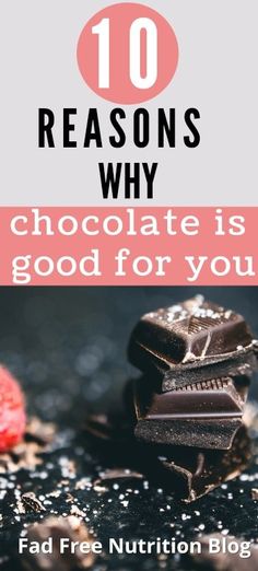 Did you know that chocolate is great for you heart, brain and skin? Check out the 10 reasons why chocolate is good for you, right here! Chocolate Benefits, Dark Chocolate Nutrition, Chocolate Quotes, Diy Crafts Ideas, Heart Brain, Eating Tips, Health Articles, Love Chocolate