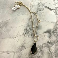 Black And Gold Kendra Scott Lilith Necklace - Matches Emmie Earrings. Brand New With Tags, Never Worn Lilith Necklace, Jewelry Black, Kendra Scott Jewelry, Kendra Scott, Black And Gold, Womens Jewelry Necklace, Jewelry Necklaces, Women Jewelry, Brand New