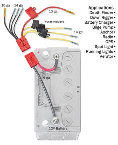 the wiring for an electrical device is shown in this diagram, and shows how to wire up