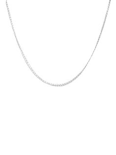 Lovely rolo-link sterling silver chain for use with any of our pendants. Constructed of symmetrical links joined together. Made in Peru. 17.5"-18" chain Silver Oval Link Box Chain Necklace, Silver Dainty Chain Link Necklace, Silver Rolo Chain Necklace For Everyday, Everyday Silver Rolo Chain Necklace, Silver Cable Chain Link Necklace, Dainty Silver Chain Link Necklace, Silver Necklace With Oval Link Box Chain, Silver Rolo Chain Necklace With Oval Links, White Gold Delicate Chain Link Necklace