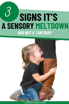 Knowing if your child is having a sensory meltdown or a tantrum can help you understand how to help them using sensory activities. Learn sensory meltdown symptoms and how to help kids who are dysregulated and having a meltdown vs. a behavioral tantrum. Helpful for kids with Autism, SPD, and ADHD Meltdown Quotes, Sensory Meltdown, Sensory Processing Disorder Toddler, Sensory Play Toddlers, Sensory Disorder, Toddler Curriculum, Behavior Management, Mental And Emotional Health